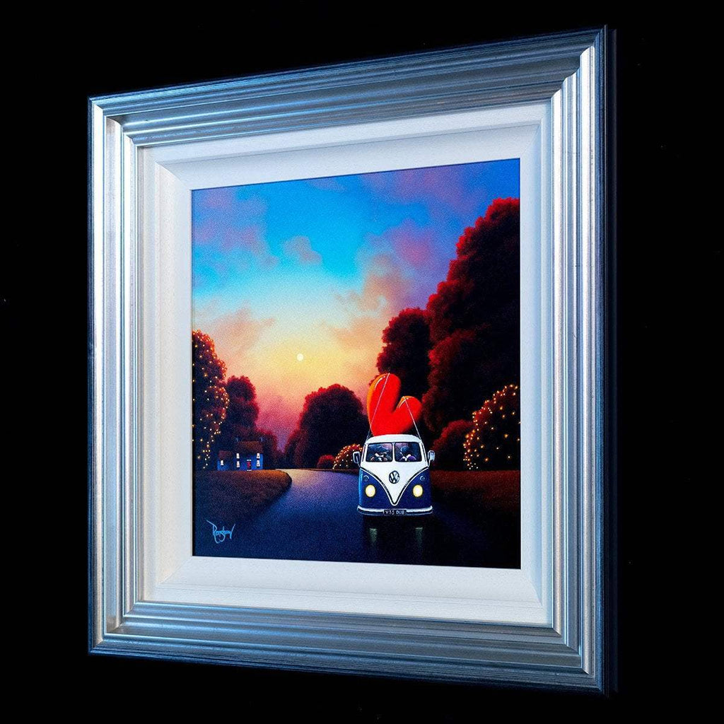 Taking Love With Us - Original - SOLD by artist David Renshaw - Wyecliffe Galleries
