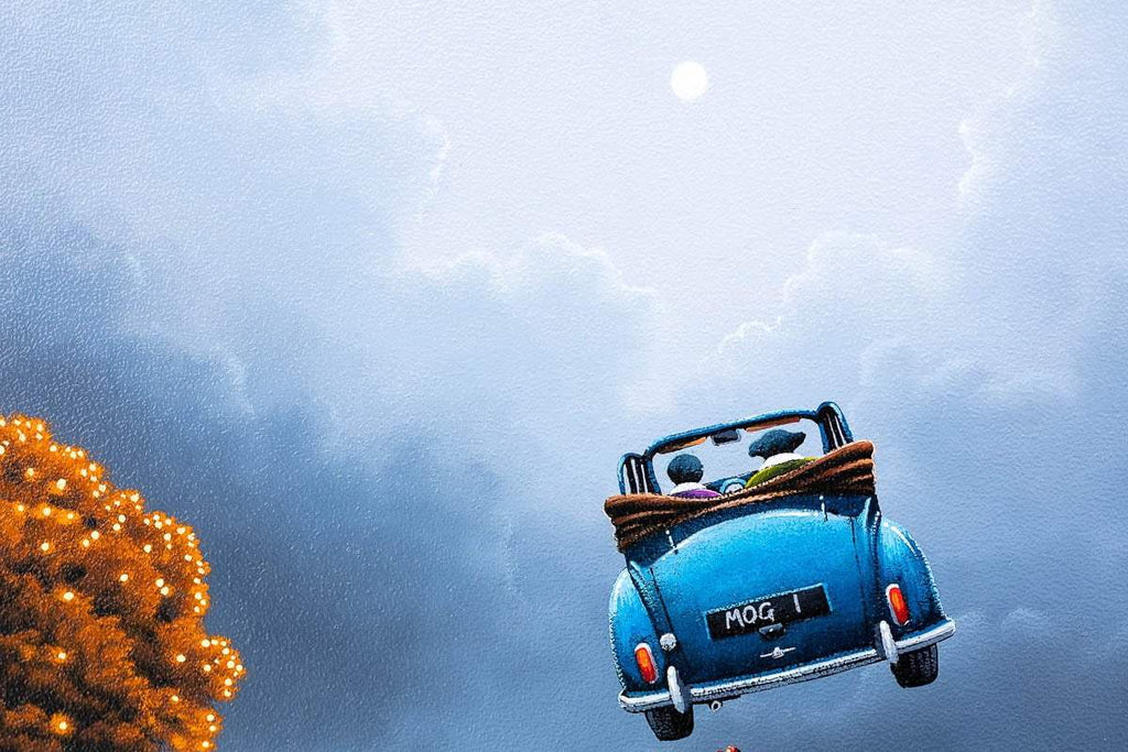 Taking to the Skies - Original - SOLD by artist David Renshaw - Wyecliffe Galleries