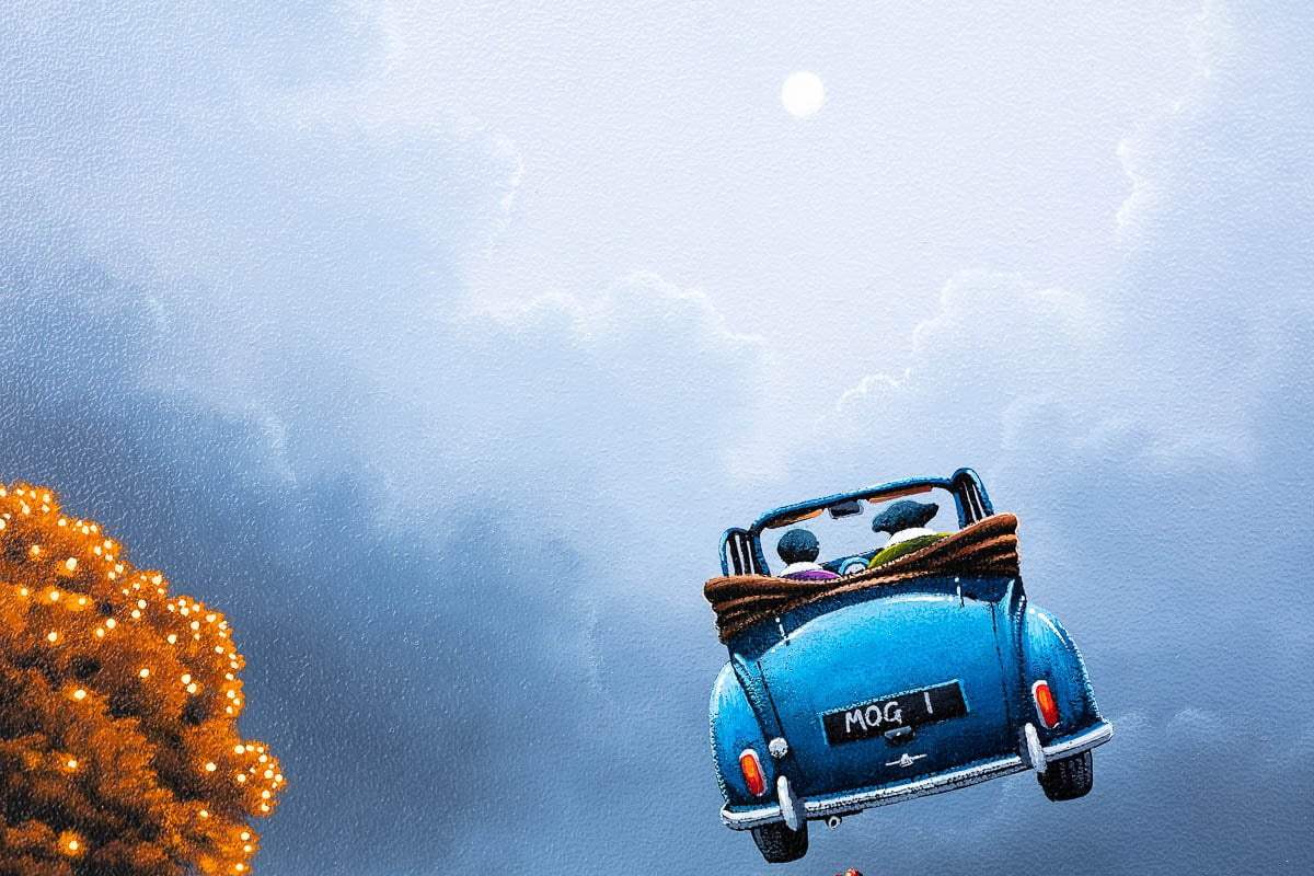 Taking to the Skies - Original - SOLD by artist David Renshaw - Wyecliffe Galleries