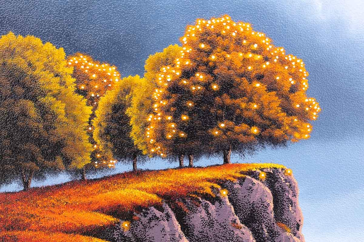 Taking to the Skies - Original - SOLD by artist David Renshaw - Wyecliffe Galleries