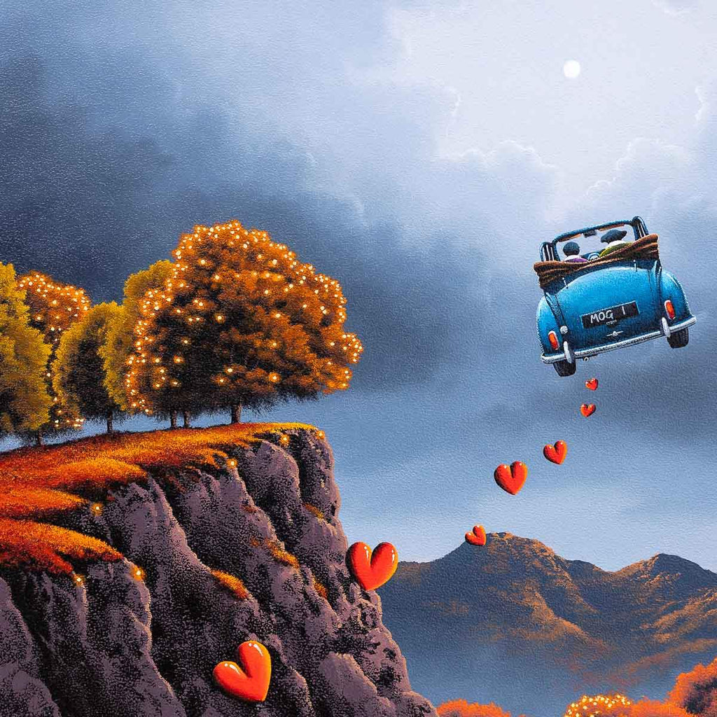 Taking to the Skies - Original - SOLD by artist David Renshaw - Wyecliffe Galleries