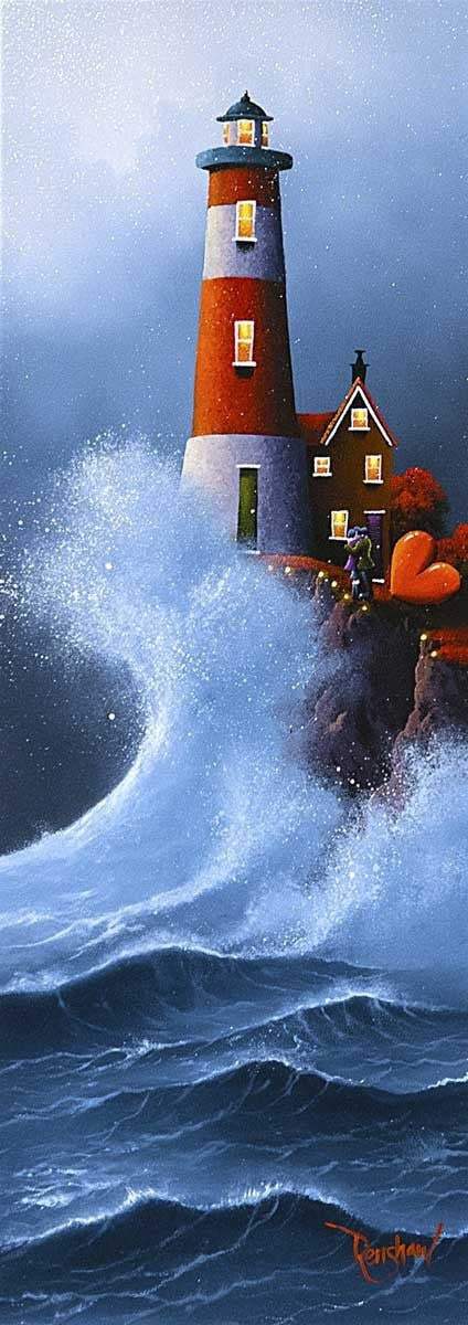 Tempest - SOLD by artist David Renshaw - Wyecliffe Galleries