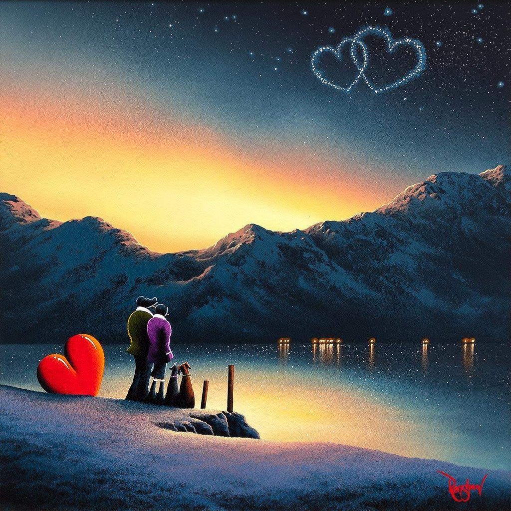 The Four of Us - Original - SOLD by artist David Renshaw - Wyecliffe Galleries