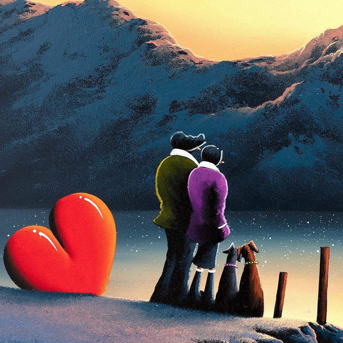 The Four of Us - Original - SOLD by artist David Renshaw - Wyecliffe Galleries