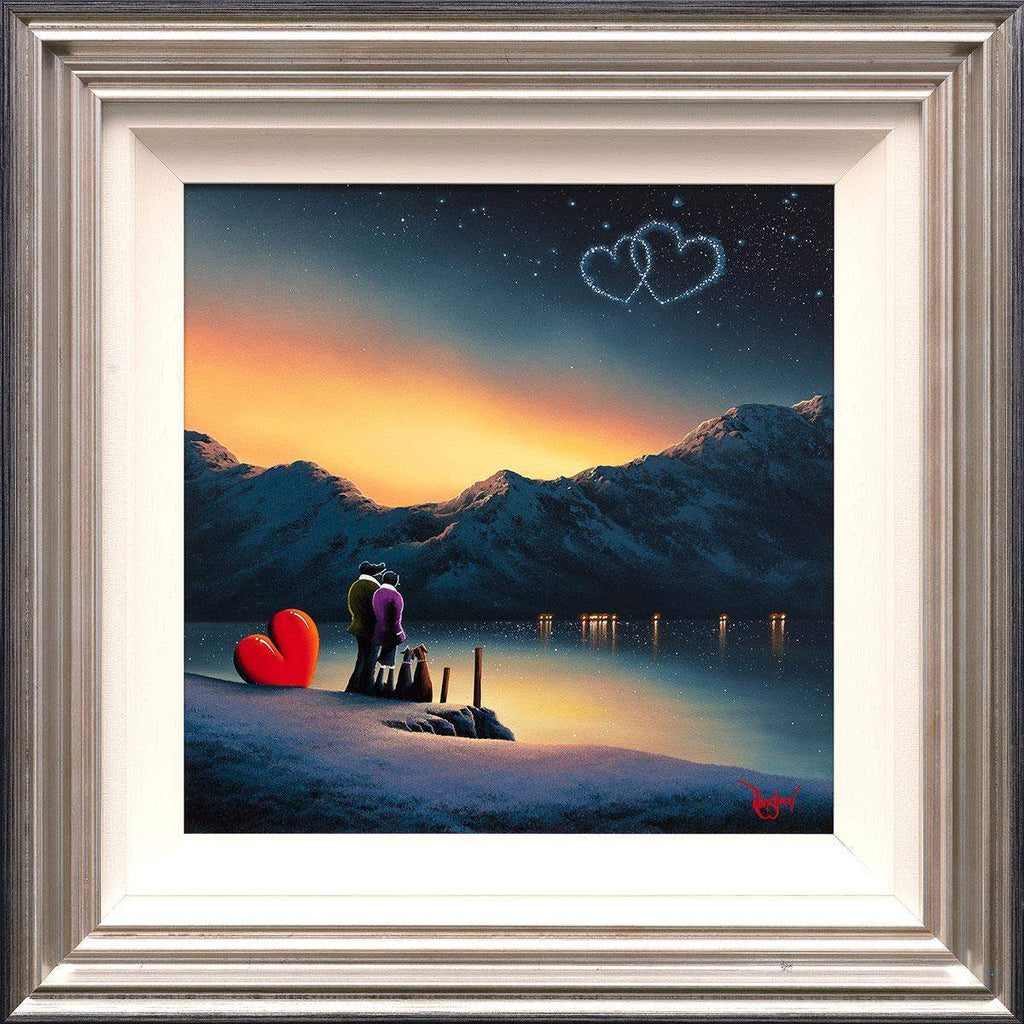The Four of Us - Original - SOLD by artist David Renshaw - Wyecliffe Galleries