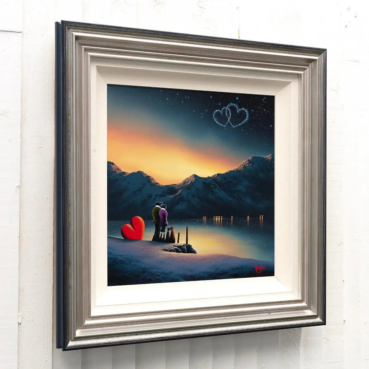 The Four of Us - Original - SOLD by artist David Renshaw - Wyecliffe Galleries