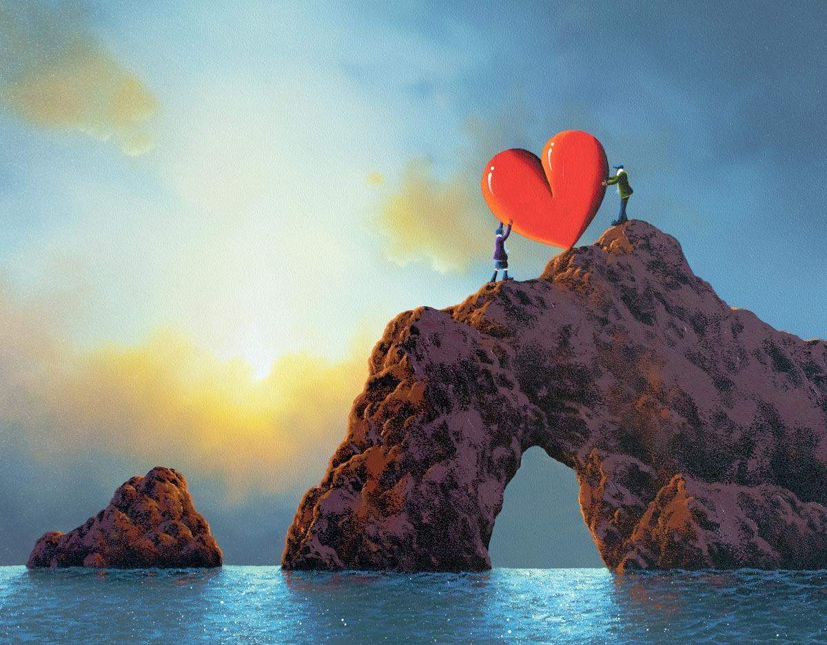 The Gateway - SOLD by artist David Renshaw - Wyecliffe Galleries