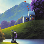 The Heart Of The Home - Original - SOLD by artist David Renshaw - Wyecliffe Galleries