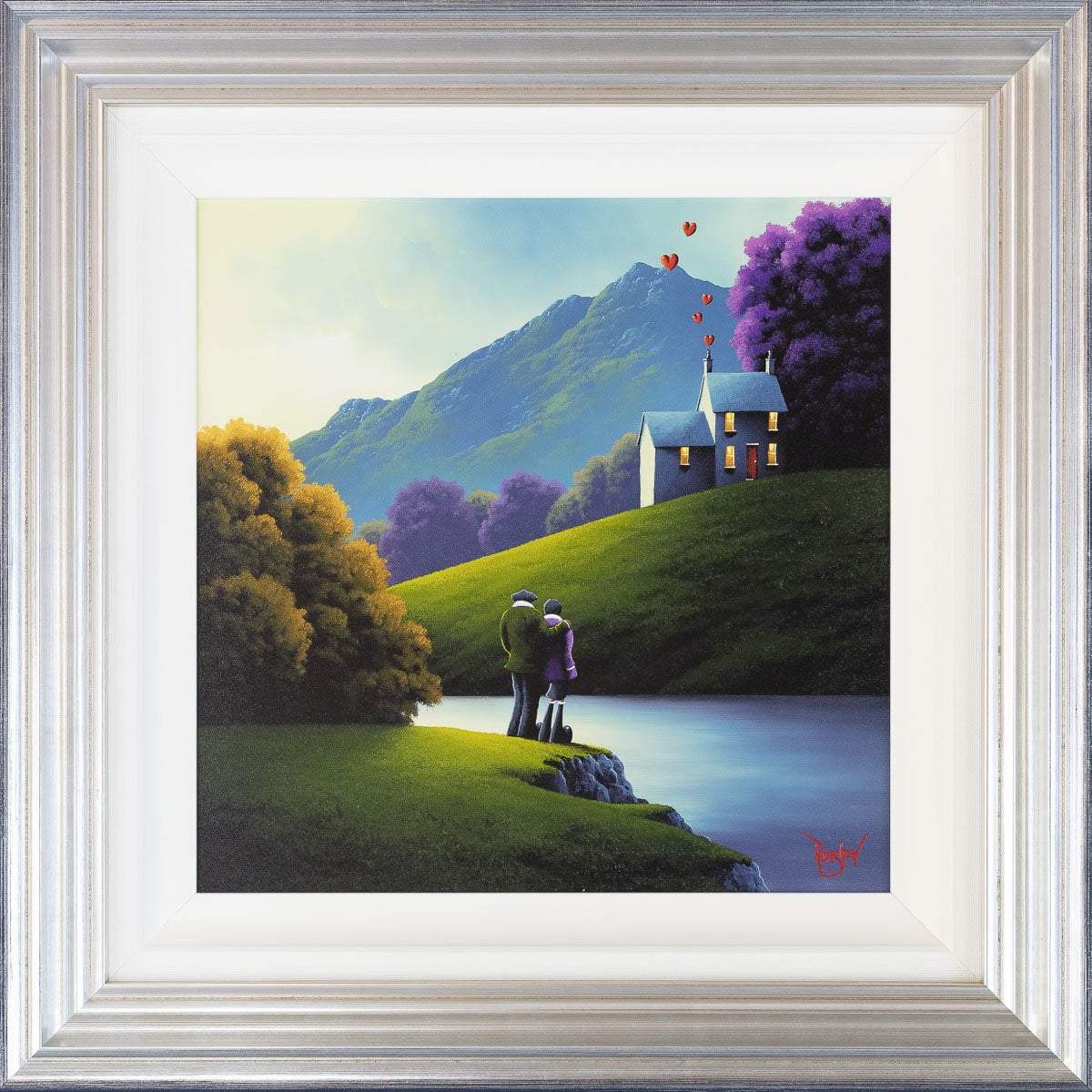 The Heart Of The Home - Original - SOLD by artist David Renshaw - Wyecliffe Galleries