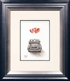 The Kissing Bridge Study - SOLD by artist David Renshaw - Wyecliffe Galleries