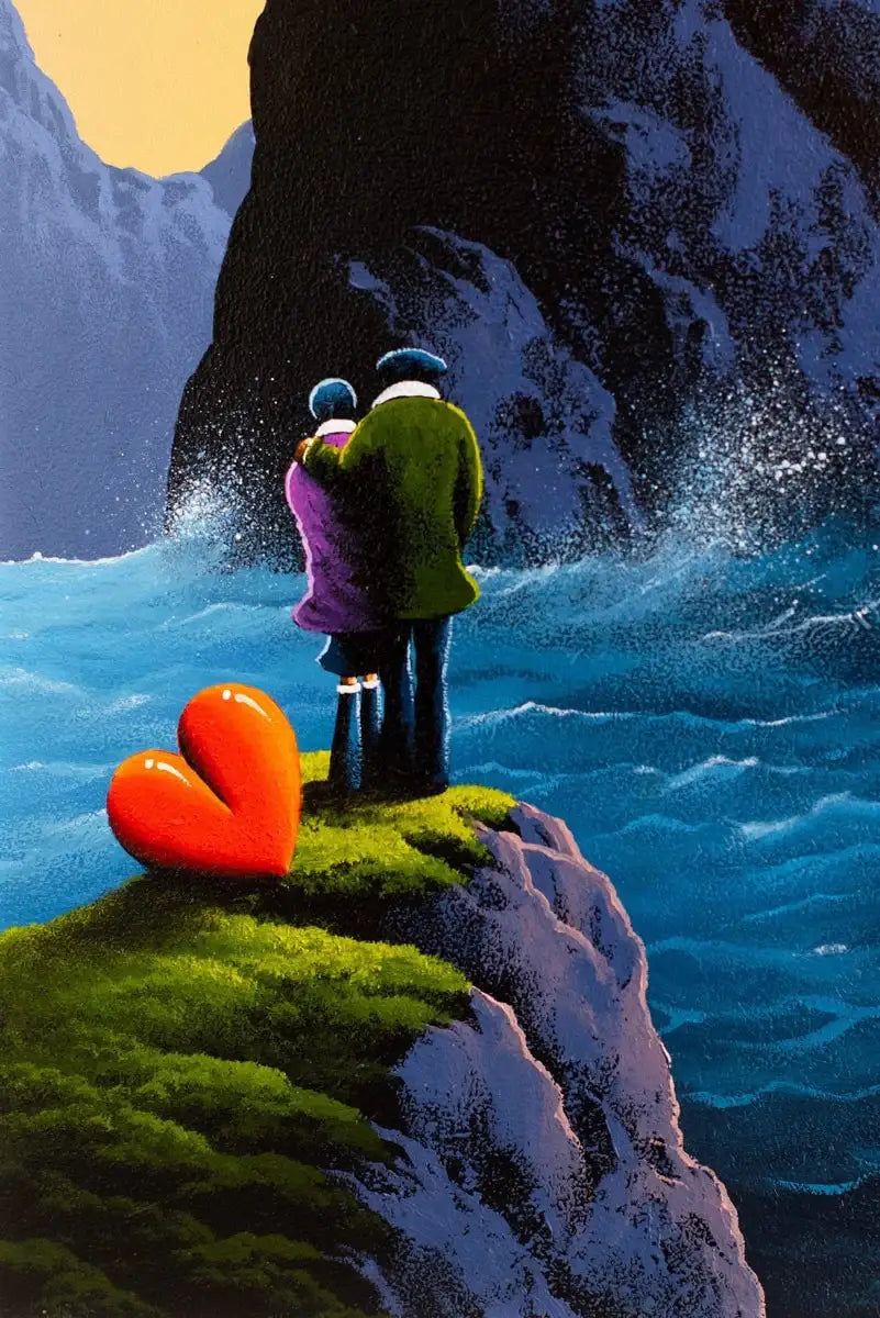 The Little Sanctuary - SOLD by artist David Renshaw - Wyecliffe Galleries