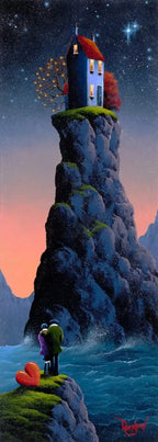 The Little Sanctuary - SOLD by artist David Renshaw - Wyecliffe Galleries