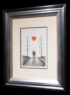 The Long Winding Road - SOLD by artist David Renshaw - Wyecliffe Galleries