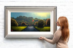 The Love of a Family - Original - SOLD by artist David Renshaw - Wyecliffe Galleries