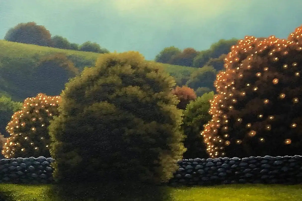 The Love of a Family - Original - SOLD by artist David Renshaw - Wyecliffe Galleries