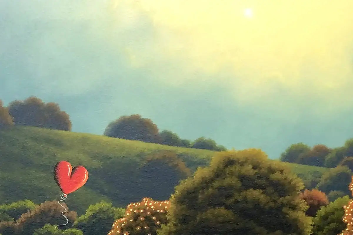 The Love of a Family - Original - SOLD by artist David Renshaw - Wyecliffe Galleries