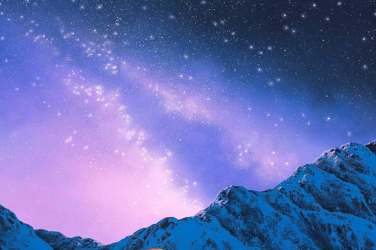 The Love We Share - Original - SOLD by artist David Renshaw - Wyecliffe Galleries