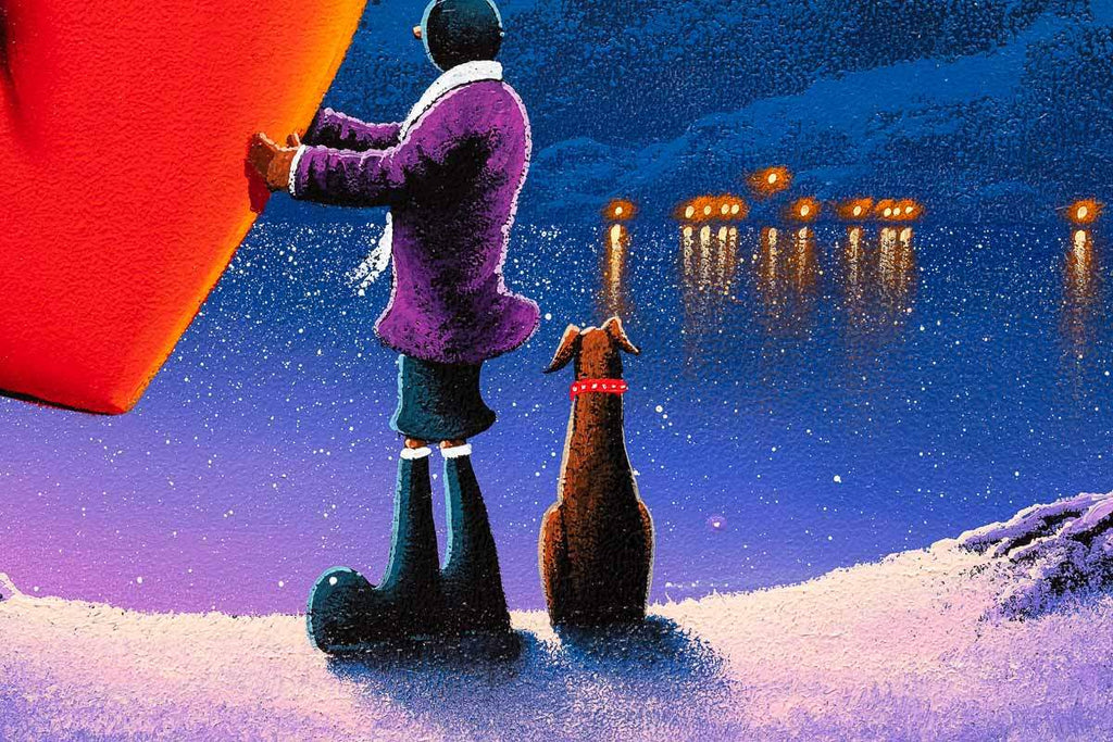 The Love We Share - Original - SOLD by artist David Renshaw - Wyecliffe Galleries