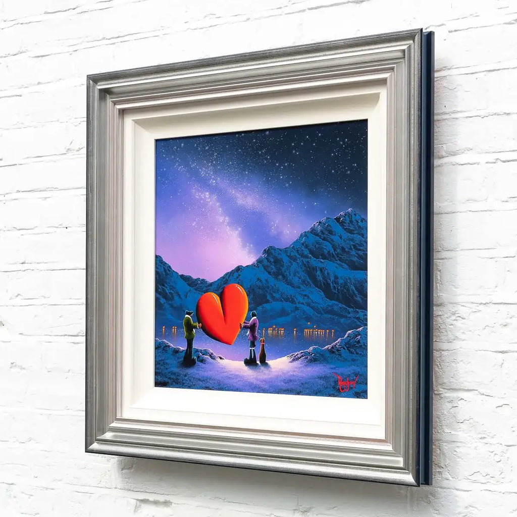 The Love We Share - Original - SOLD by artist David Renshaw - Wyecliffe Galleries