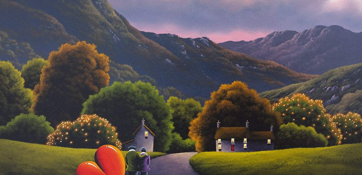 The Middle of Nowhere - Original David Renshaw Framed