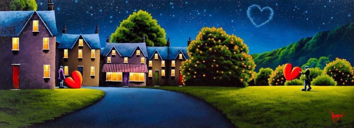 The One - Original - SOLD by artist David Renshaw - Wyecliffe Galleries