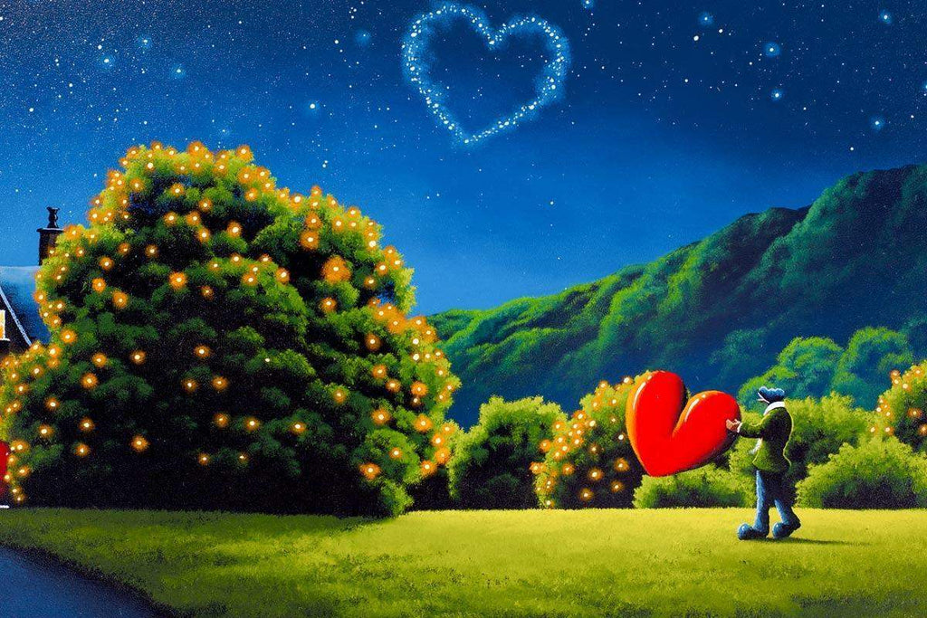 The One - Original - SOLD by artist David Renshaw - Wyecliffe Galleries