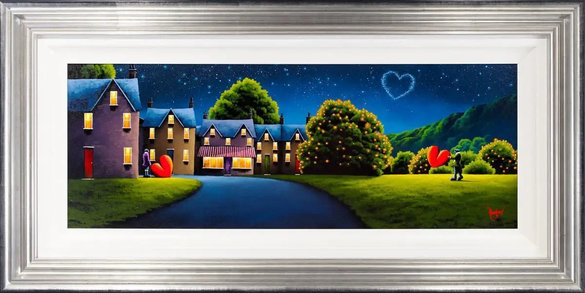 The One - Original - SOLD by artist David Renshaw - Wyecliffe Galleries