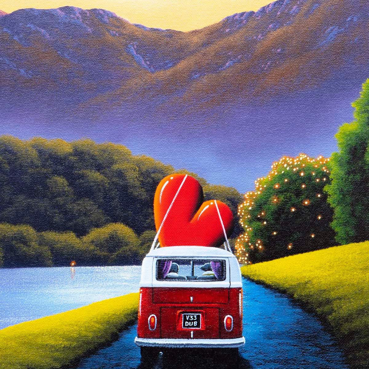 The Road to Adventure - Boutique Edition by artist David Renshaw - Wyecliffe Galleries
