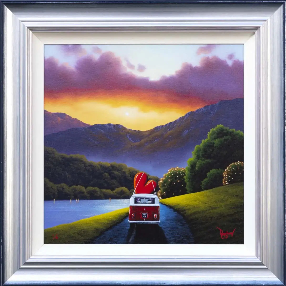 The Road to Adventure - Boutique Edition by artist David Renshaw - Wyecliffe Galleries