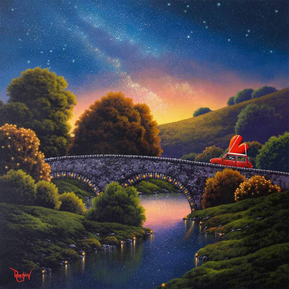 The Road Trip of a Lifetime - Original - SOLD by artist David Renshaw - Wyecliffe Galleries