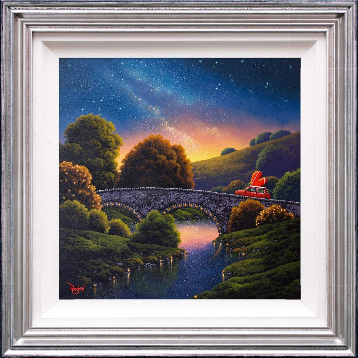 The Road Trip of a Lifetime - Original - SOLD by artist David Renshaw - Wyecliffe Galleries
