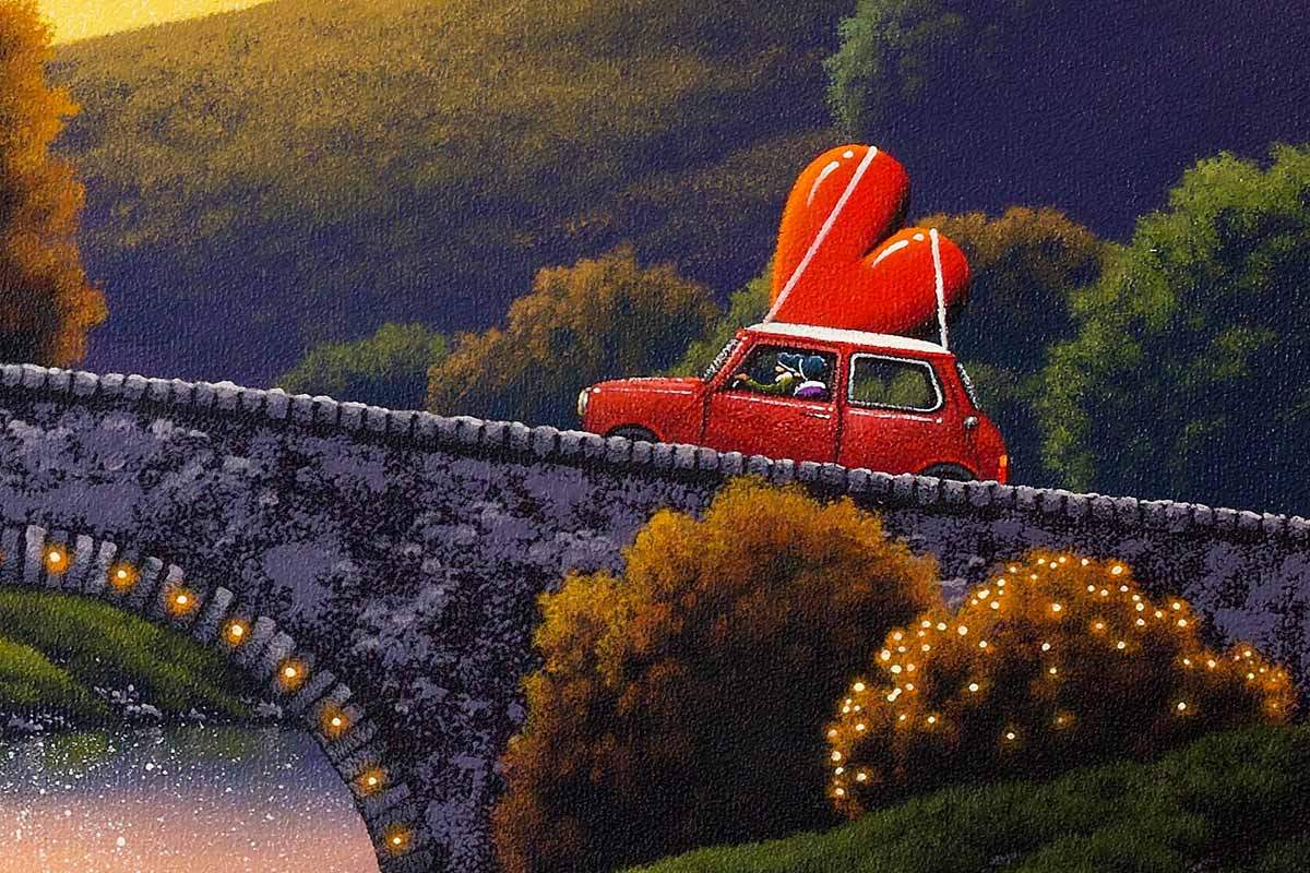 The Road Trip of a Lifetime - Original - SOLD by artist David Renshaw - Wyecliffe Galleries