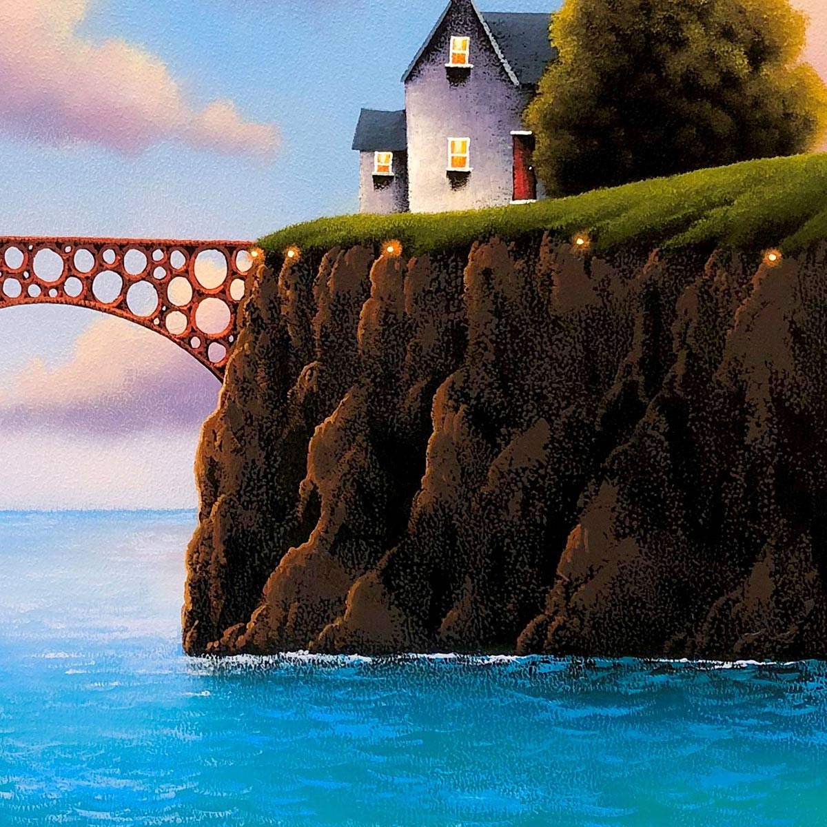 The Sky is the Limit - Original - SOLD by artist David Renshaw - Wyecliffe Galleries