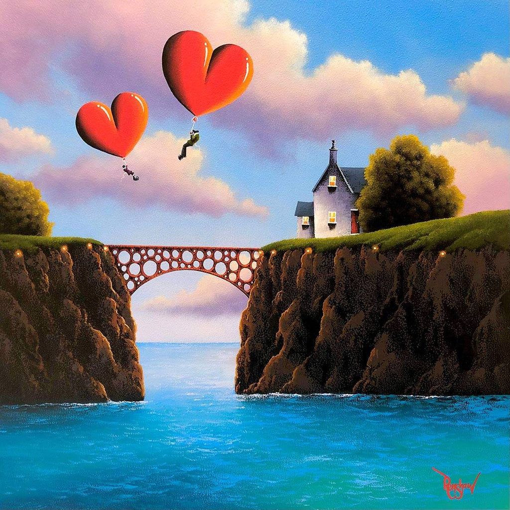 The Sky is the Limit - Original - SOLD by artist David Renshaw - Wyecliffe Galleries