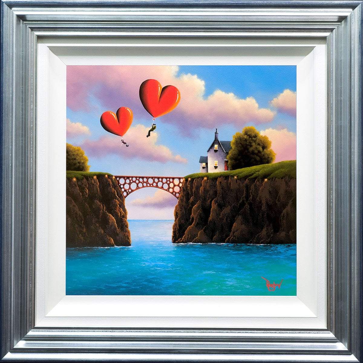 The Sky is the Limit - Original David Renshaw Framed