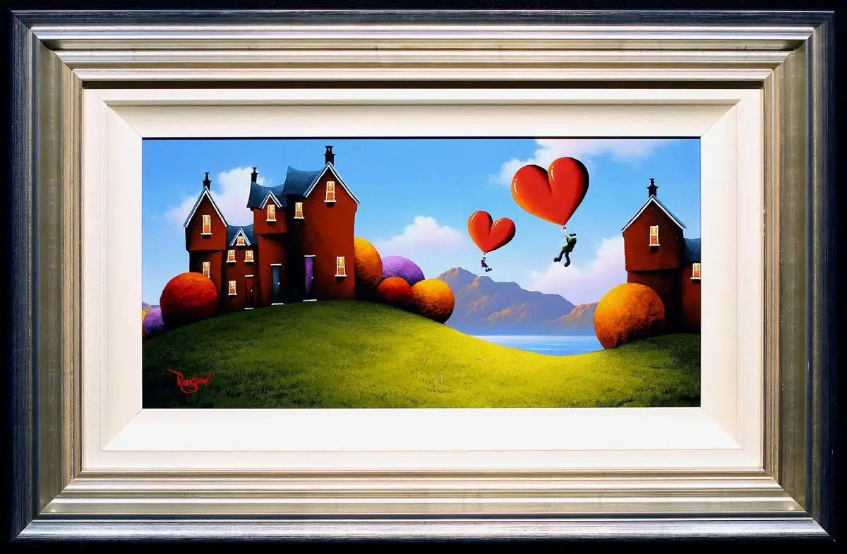 The Sky's the Limit - SOLD by artist David Renshaw - Wyecliffe Galleries