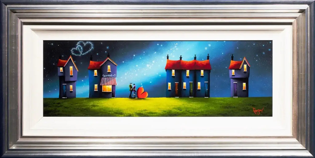 The Stardust Hotel - SOLD by artist David Renshaw - Wyecliffe Galleries