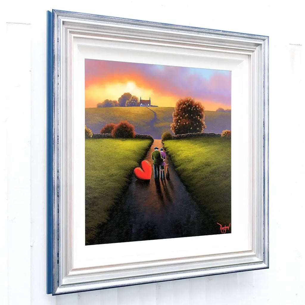 The Valley to Love - SOLD by artist David Renshaw - Wyecliffe Galleries