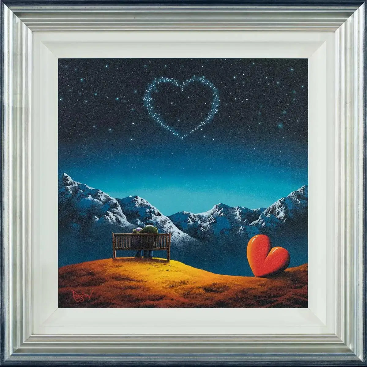 The View - SOLD by artist David Renshaw - Wyecliffe Galleries