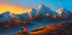 The Views Of Our Love - Original - SOLD by artist David Renshaw - Wyecliffe Galleries