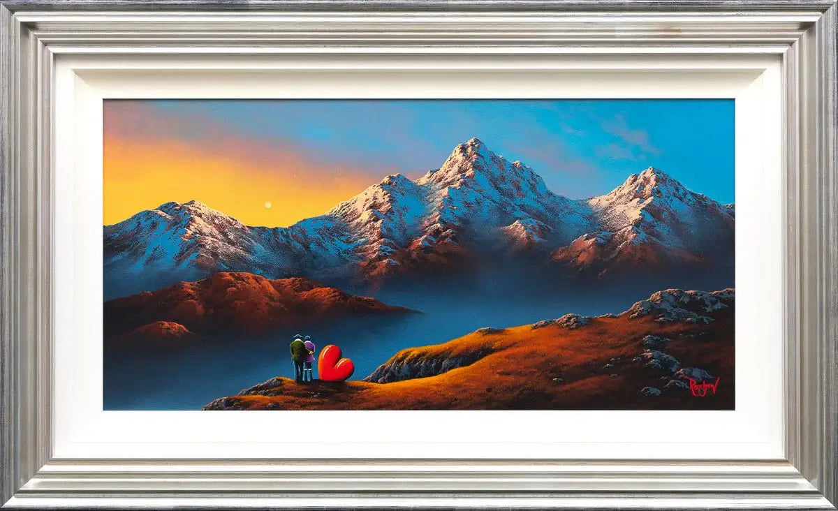 The Views Of Our Love - Original - SOLD by artist David Renshaw - Wyecliffe Galleries
