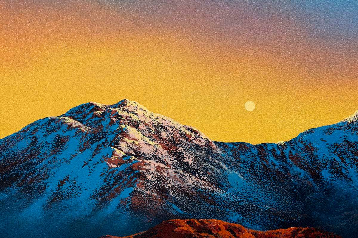 The Views Of Our Love - Original - SOLD by artist David Renshaw - Wyecliffe Galleries