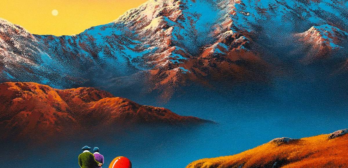 The Views Of Our Love - Original - SOLD by artist David Renshaw - Wyecliffe Galleries