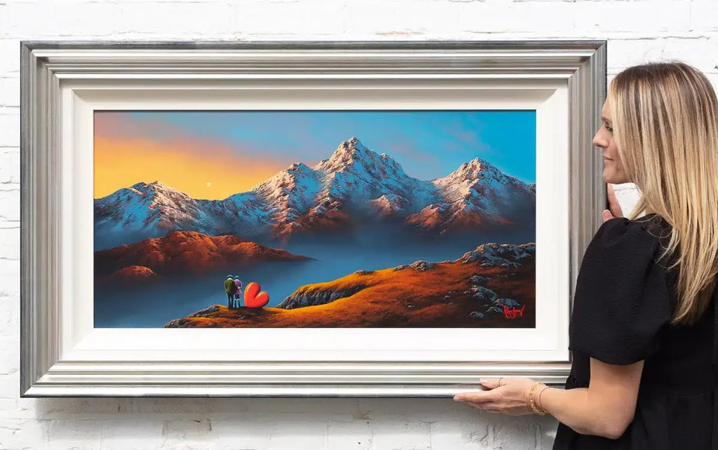 The Views Of Our Love - Original - SOLD by artist David Renshaw - Wyecliffe Galleries