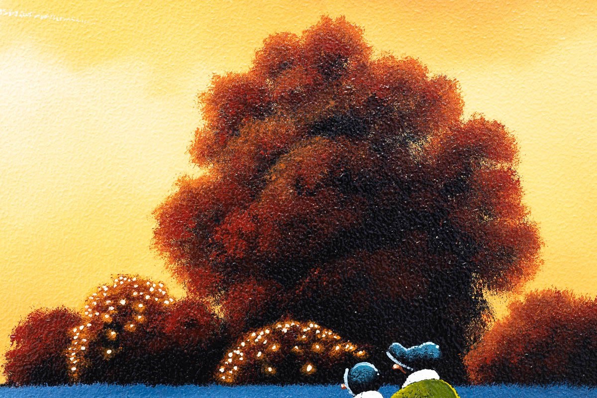 The Warmth of Our Love - Original David Renshaw Framed