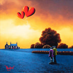 The Warmth of Our Love - Original - SOLD by artist David Renshaw - Wyecliffe Galleries
