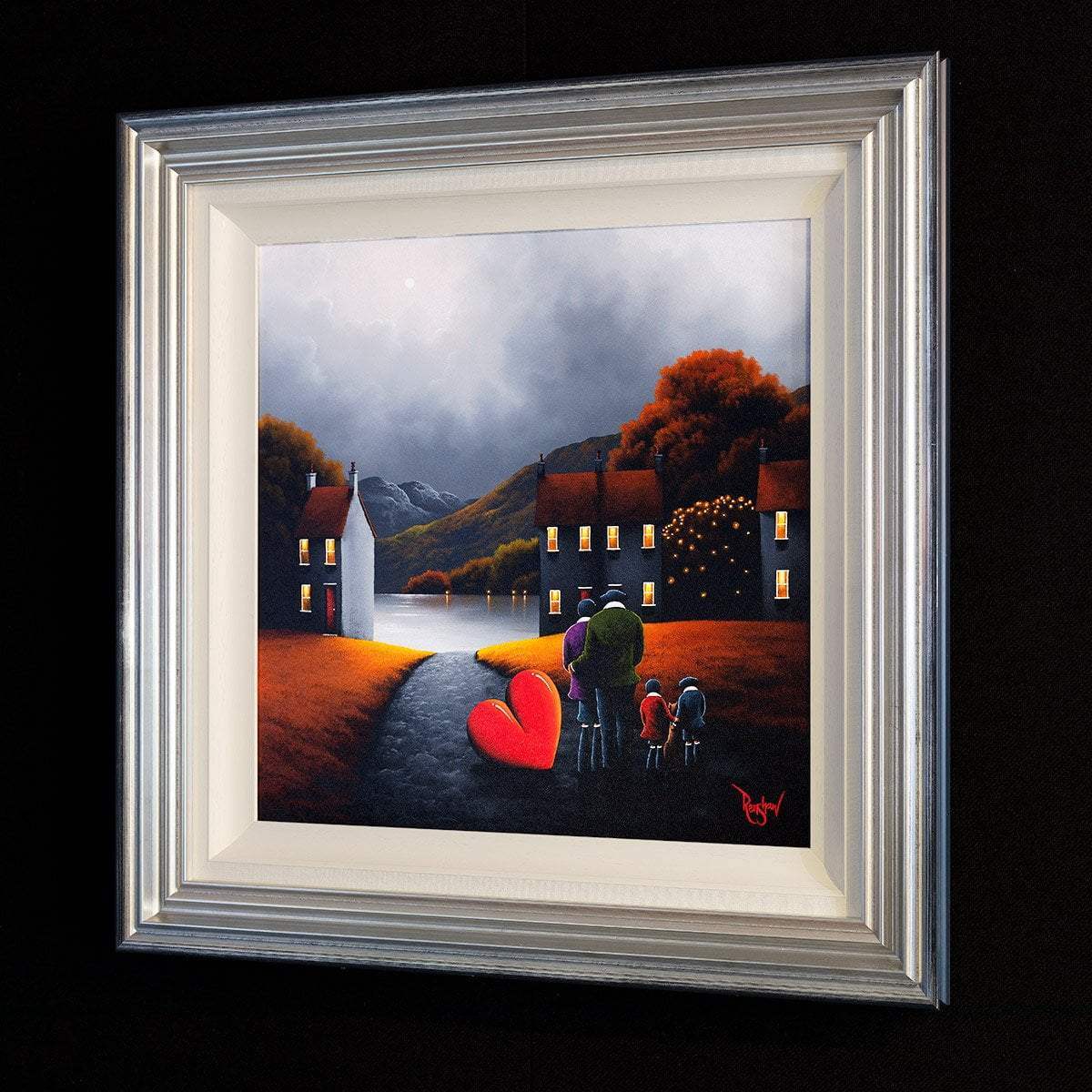 The Way Home - Orignal - SOLD by artist David Renshaw - Wyecliffe Galleries