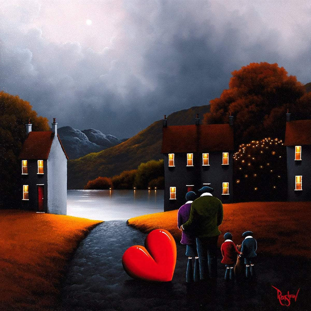The Way Home - Orignal - SOLD by artist David Renshaw - Wyecliffe Galleries