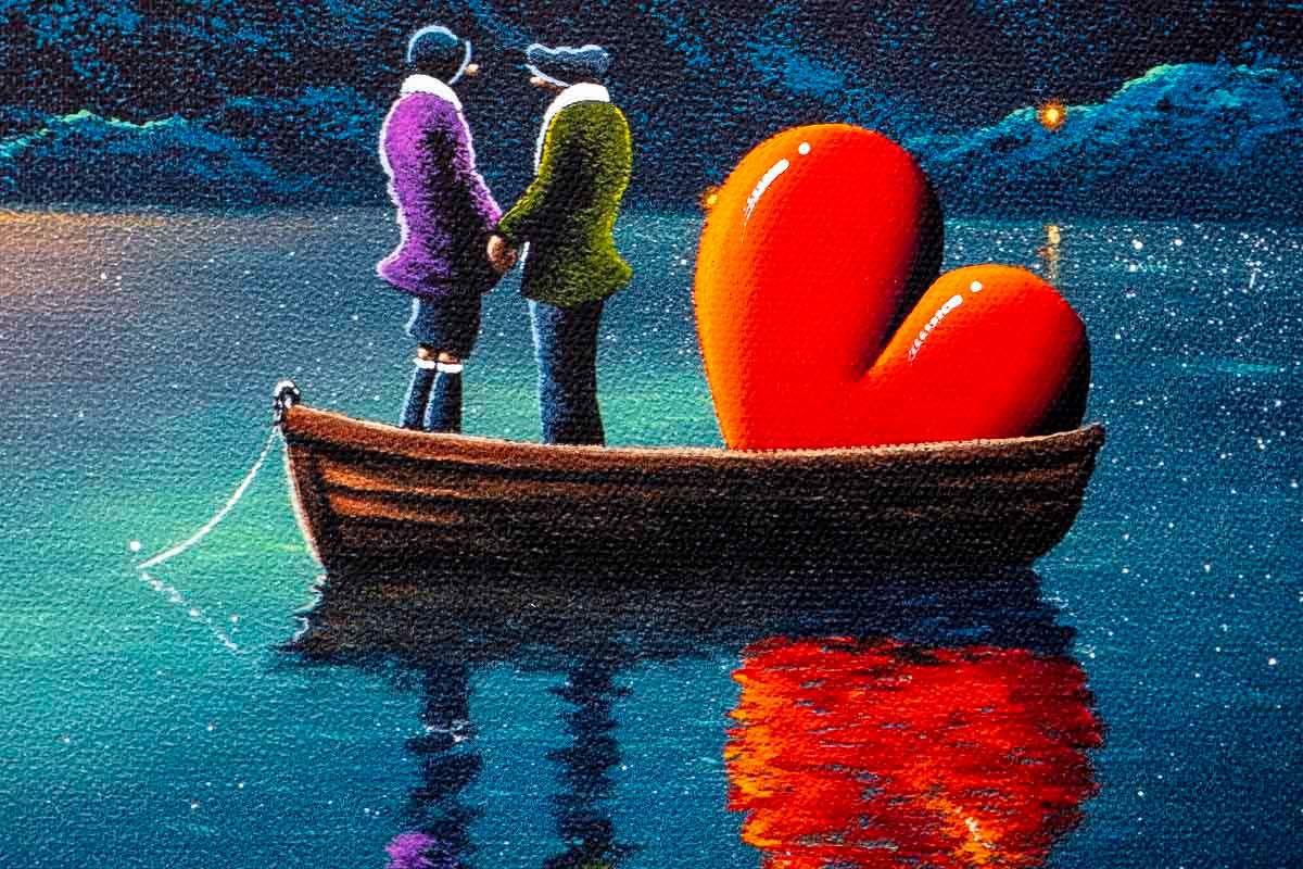 Then The Stars Aligned for Us - Boutique Edition - SOLD by artist David Renshaw - Wyecliffe Galleries