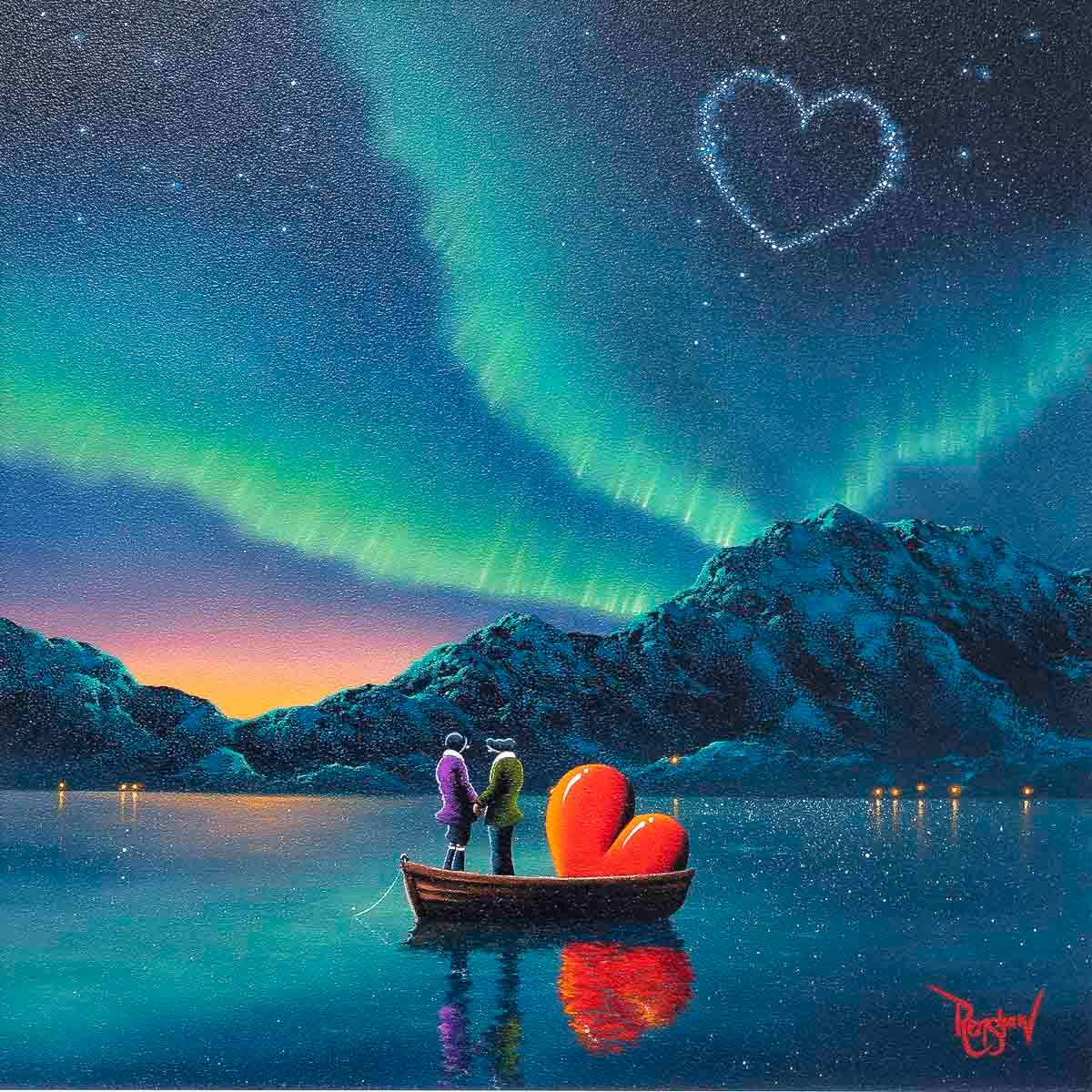 Then The Stars Aligned For Us - Published Original - SOLD by artist David Renshaw - Wyecliffe Galleries